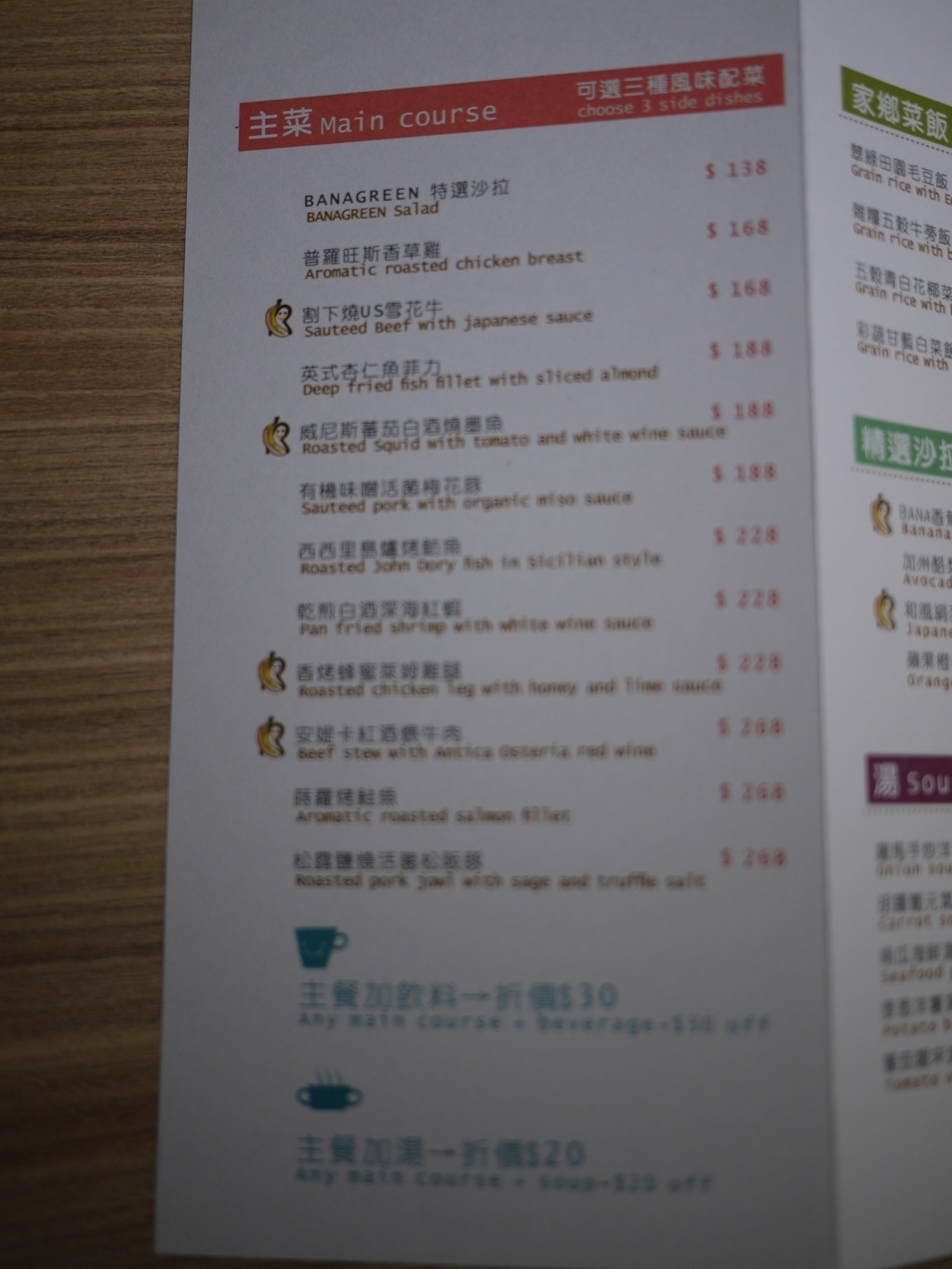 [食記。北部]台北內湖｜少油少鹽少糖無味精。BANAGREEN。平民義式廚房～像家人歡迎你回家的溫暖