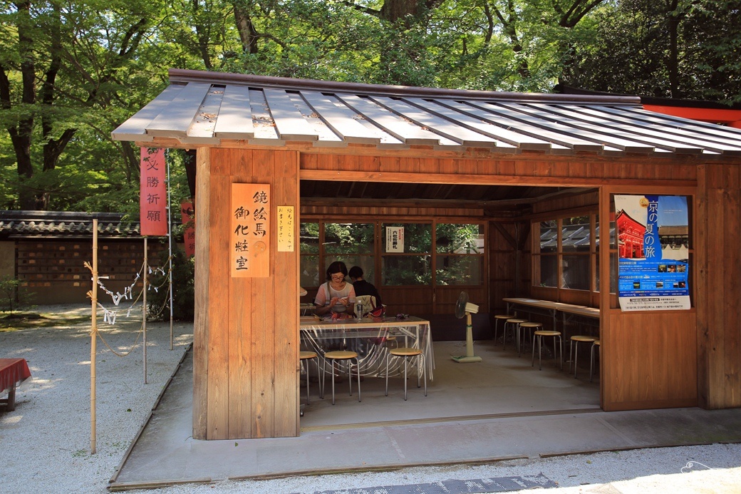 [日本30天旅行]日本京都|下鴨神社旁～日本第一美麗女神神社=河合神社～愛美的女生必去～鏡子繪馬～永保青春美麗