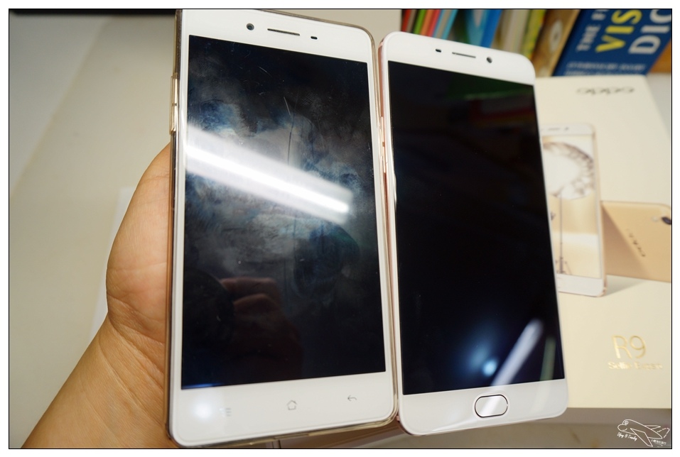 [新機]心機Oppo R9玫瑰金微開箱～一萬五以下手機新選擇～5.5吋、調和IOS與ANDORID界面、自拍神機、快速閃充～帶著OPPO R9旅行隨拍好手機～