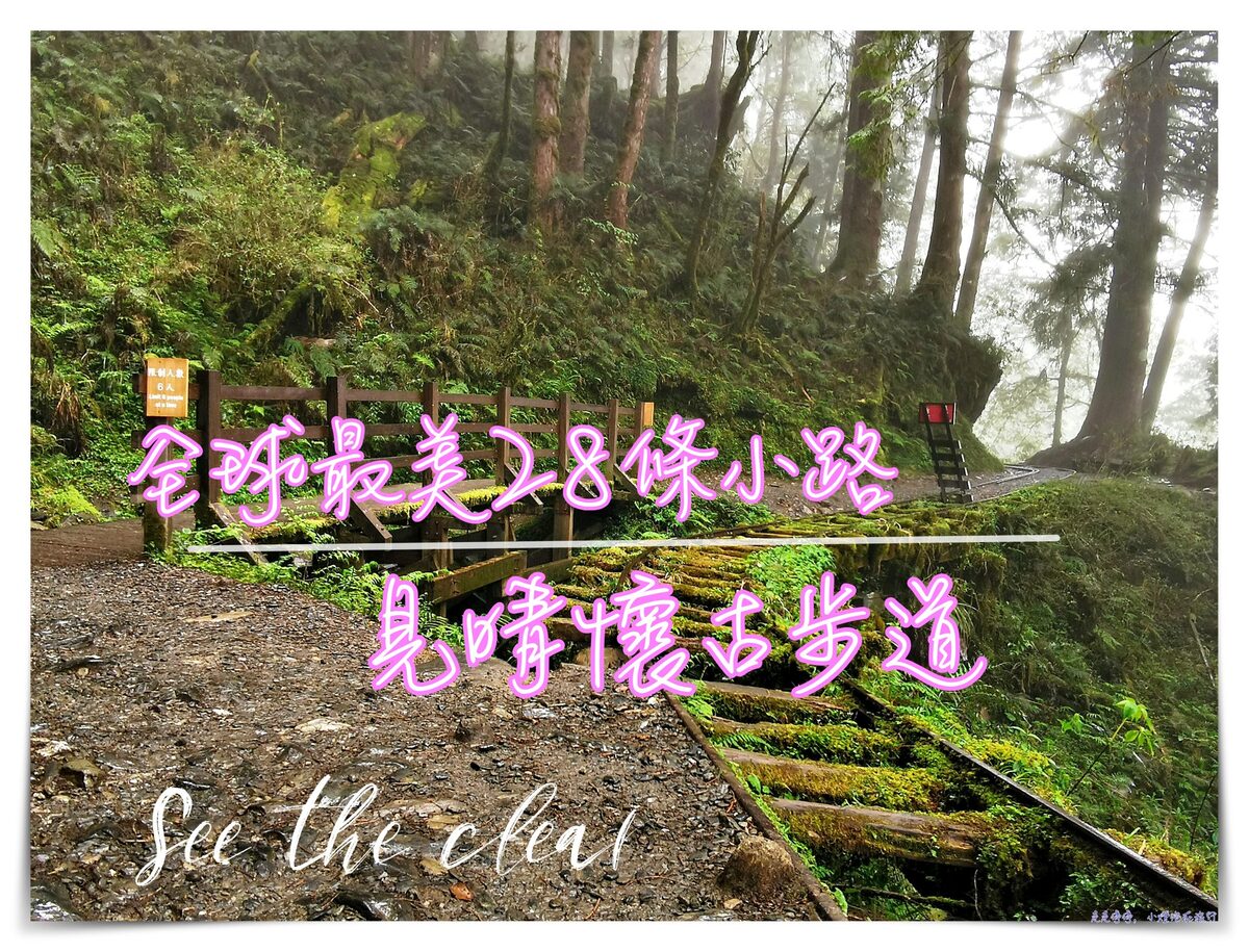 延伸閱讀：世界最美28條小路之一｜宜蘭太平山。見晴懷古步道，see the clear，讓心放空、讓身子舒坦的絕美火紅步道～