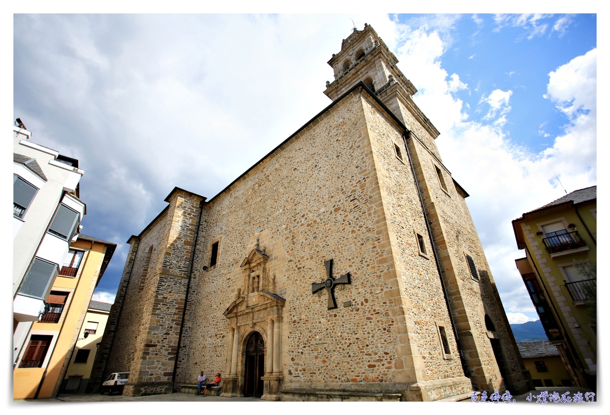 西班牙親子朝聖之路｜Day3，火車抵達Ponferrada，慢行在龐費拉達～Castillo de Ponferrada、Iglesia de San Andres、Albergue de Peregrinos San Nicolás de Flue