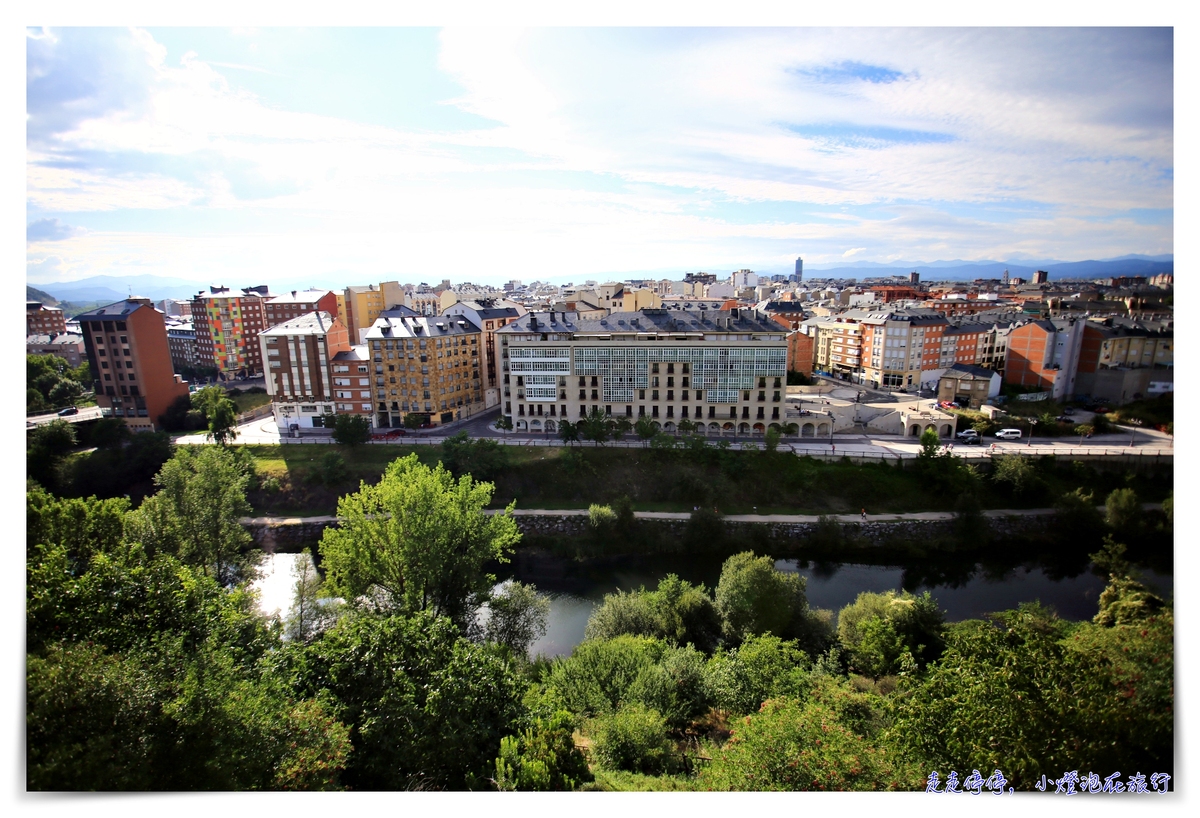 西班牙親子朝聖之路｜Day3，火車抵達Ponferrada，慢行在龐費拉達～Castillo de Ponferrada、Iglesia de San Andres、Albergue de Peregrinos San Nicolás de Flue
