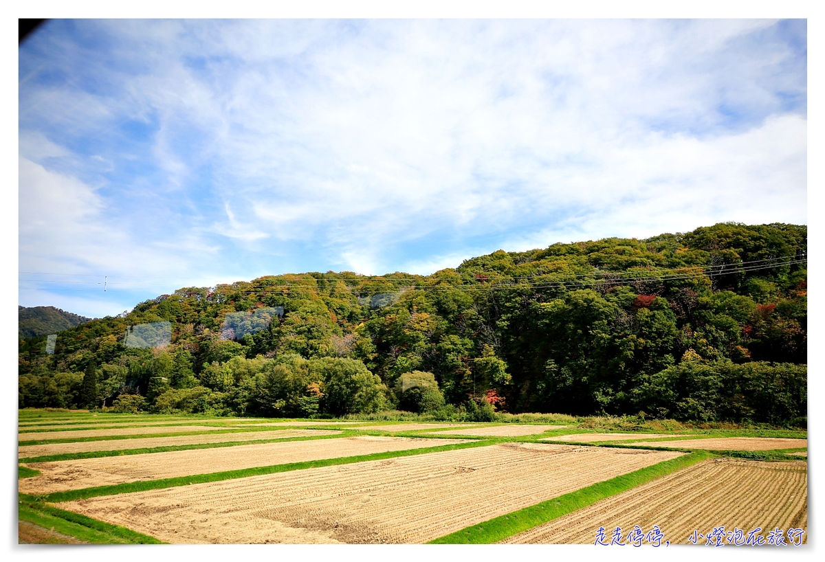 秋田內陸鐵道攻略｜秋田內陸線的一抹風景、一頁靜謐、一場與自己最美的陪伴，傳說中的日本微笑鐵路～