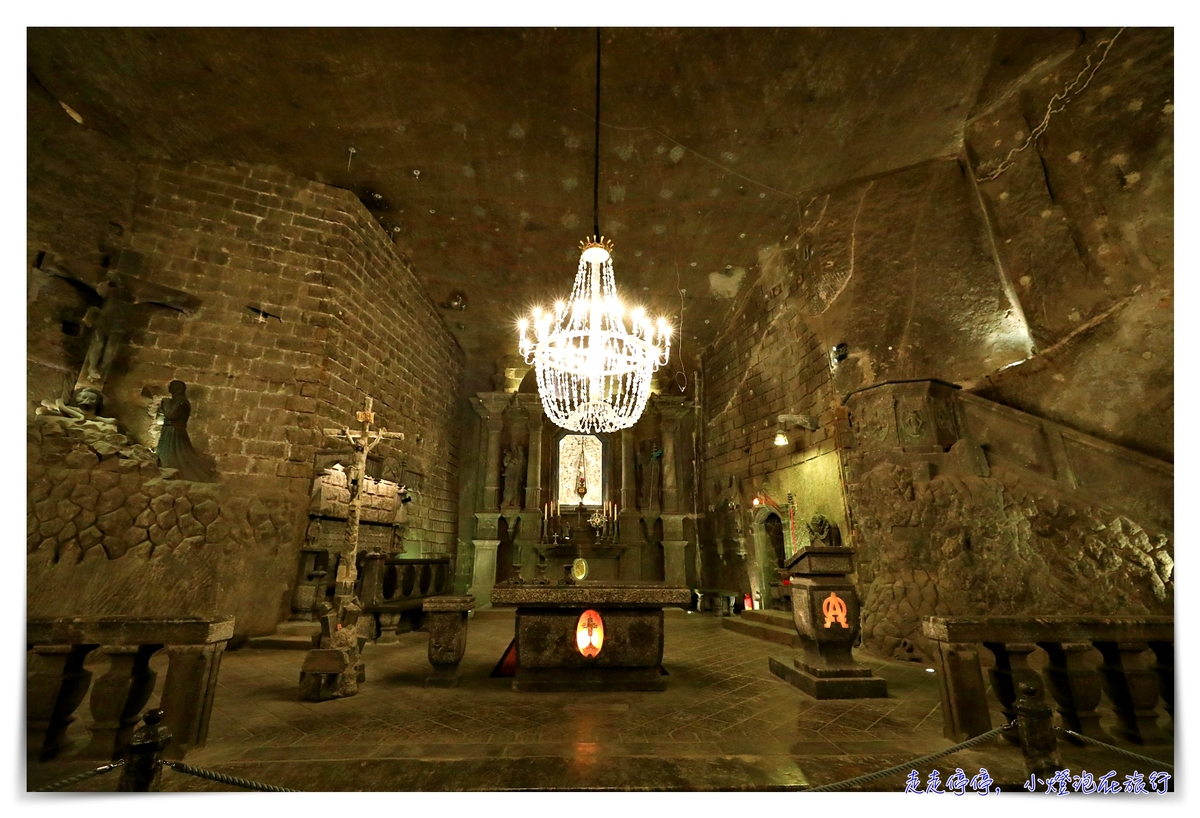波蘭克拉科夫維利奇卡鹽礦觀光客行程｜Wieliczk Tourist Route，震撼地底鹽礦教堂、採鹽深入地底327公尺