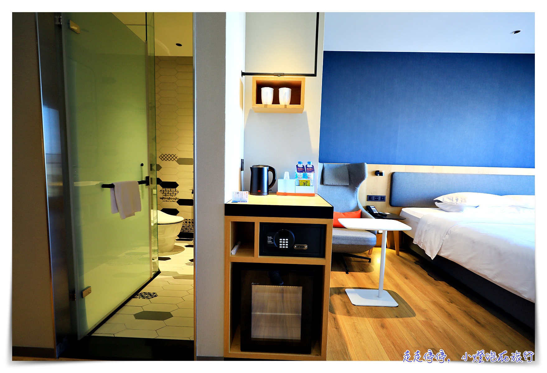嘉義智選假日酒店Holiday Inn Express｜花小錢就可以睡席夢思、北歐風格住宿，還有小點心及全日咖啡，早餐也很不錯
