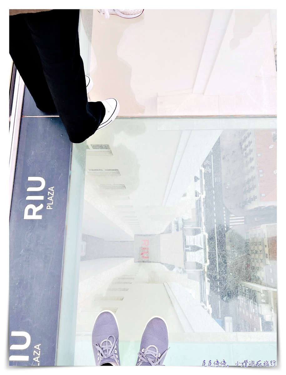 Hotel RIU Plaza España｜馬德里網美飯店，360度環景露台空中玻璃觀景台