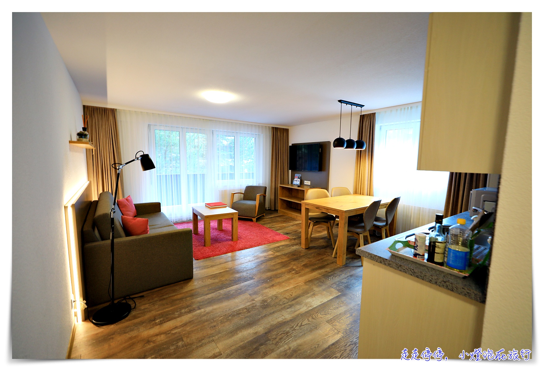 瑞士策馬特Zermatt公寓住宿推薦｜Residence Patricia（帕特里夏公寓酒店），可見馬特洪峰的舒適公寓 @走走停停，小燈泡在旅行