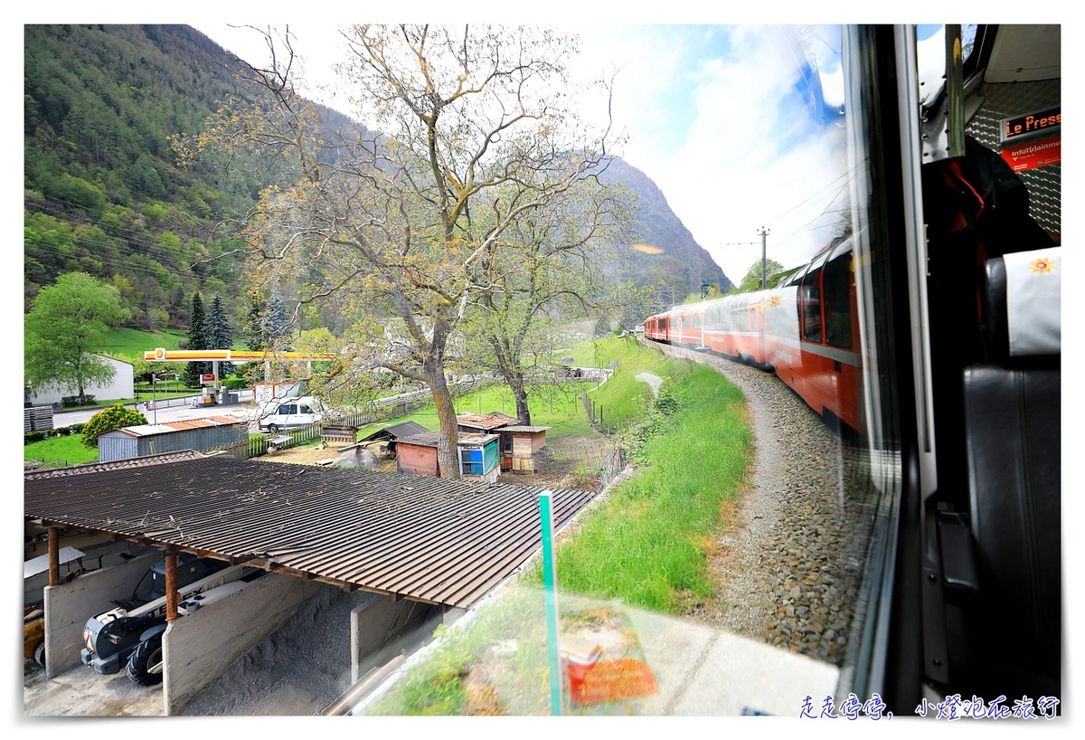 伯連納景觀列車Bernina Express，世界文化遺產鐵道 瑞士通行證Swiss travel pass 搭車 訂位