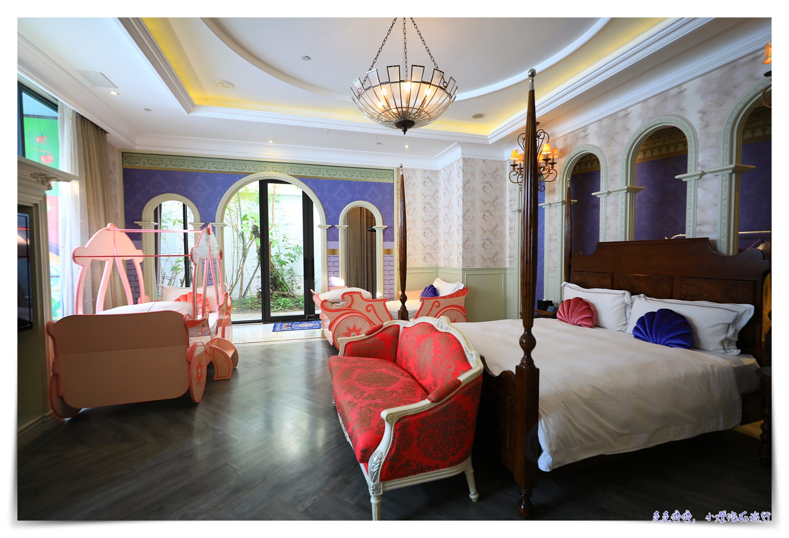 台中芭蕾城堡酒店 The Castle Ballet Taichung  A Boutique Hotel｜一房一車庫、空間超大、親子新興獨立隱私住宿《2025年更新》