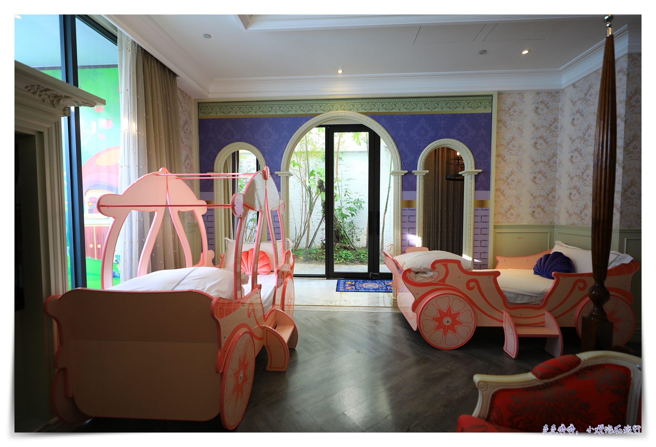 台中芭蕾城堡酒店 The Castle Ballet Taichung  A Boutique Hotel｜一房一車庫、空間超大、親子新興獨立隱私住宿《2025年更新》