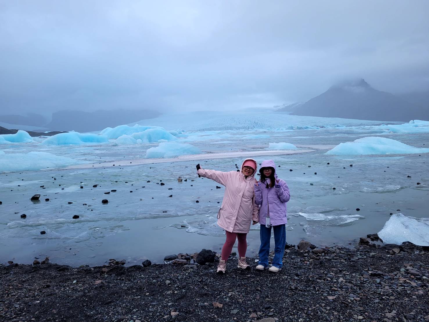 冰島環島親子自駕 Day2｜Vík → Reynivellir（Jökulsárlón傑古沙龍冰河湖）