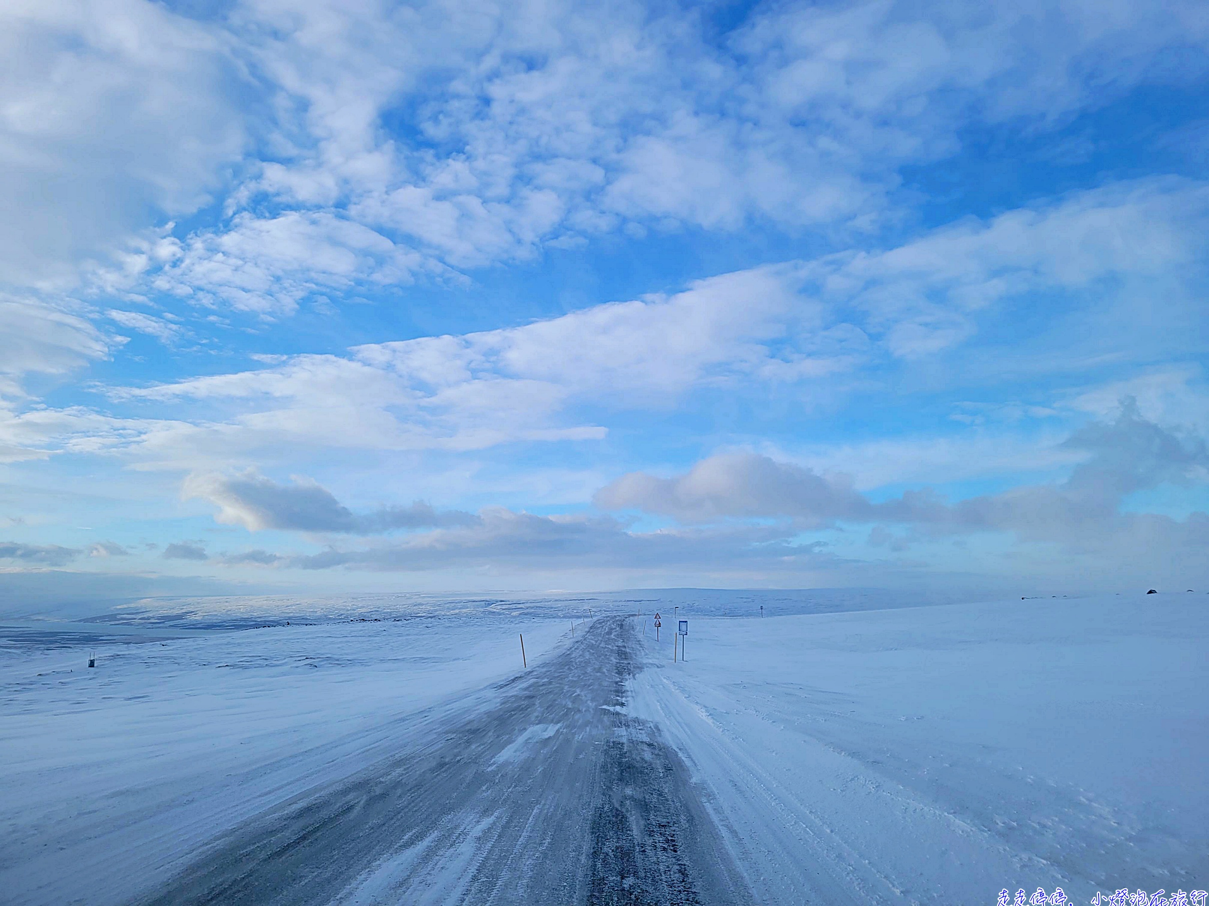 冰島親子自駕第五天｜route 93 冬季雪白山路 × 白日夢冒險王小鎮 Seyðisfjörður