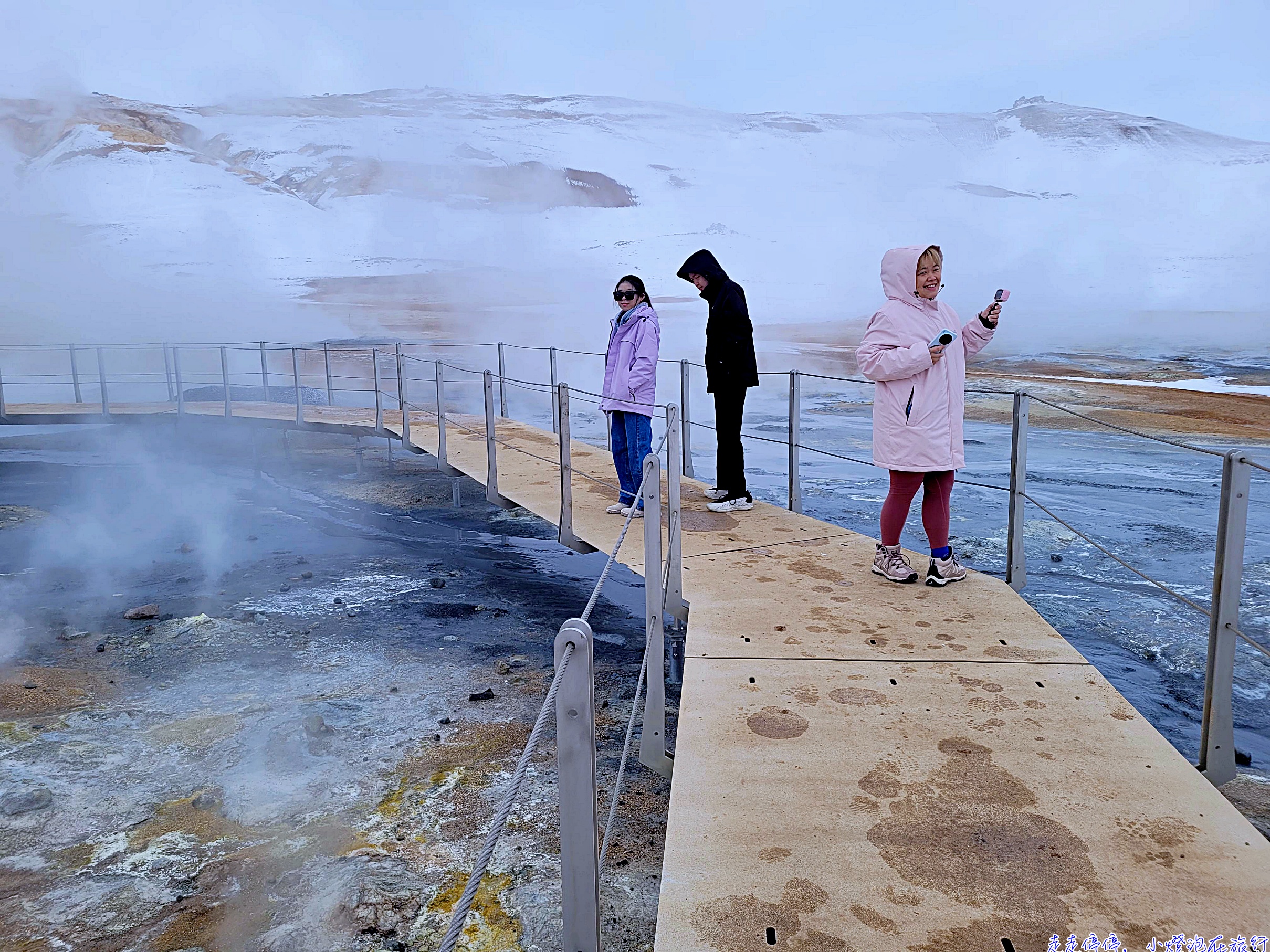 冰島米湖冬季攻略｜地熱溫泉、黑色城堡Dimmuborgir、權力遊戲取景地＋極光看到飽（第七天行程）