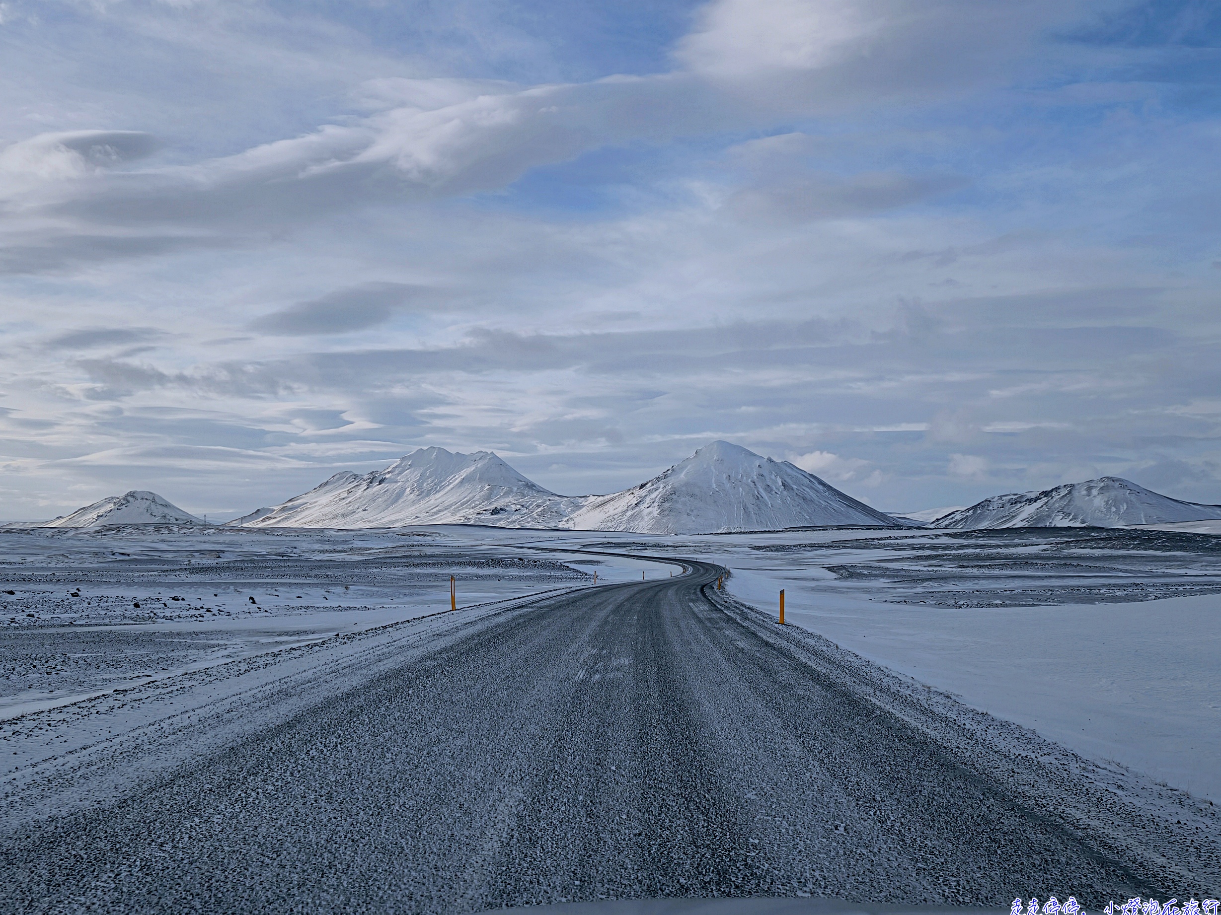 冰島環島親子自駕第六天｜Egilsstaðir → Mývatn米湖，冬季絕美公路，超值得但請帶著敬畏走