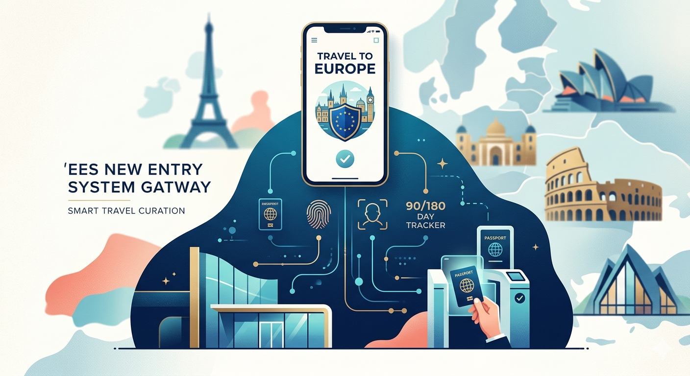網站近期文章：2026 歐洲入境新制全攻略：EES 系統與「Travel to Europe」App 使用教學，讓你的歐洲深度旅行更優雅