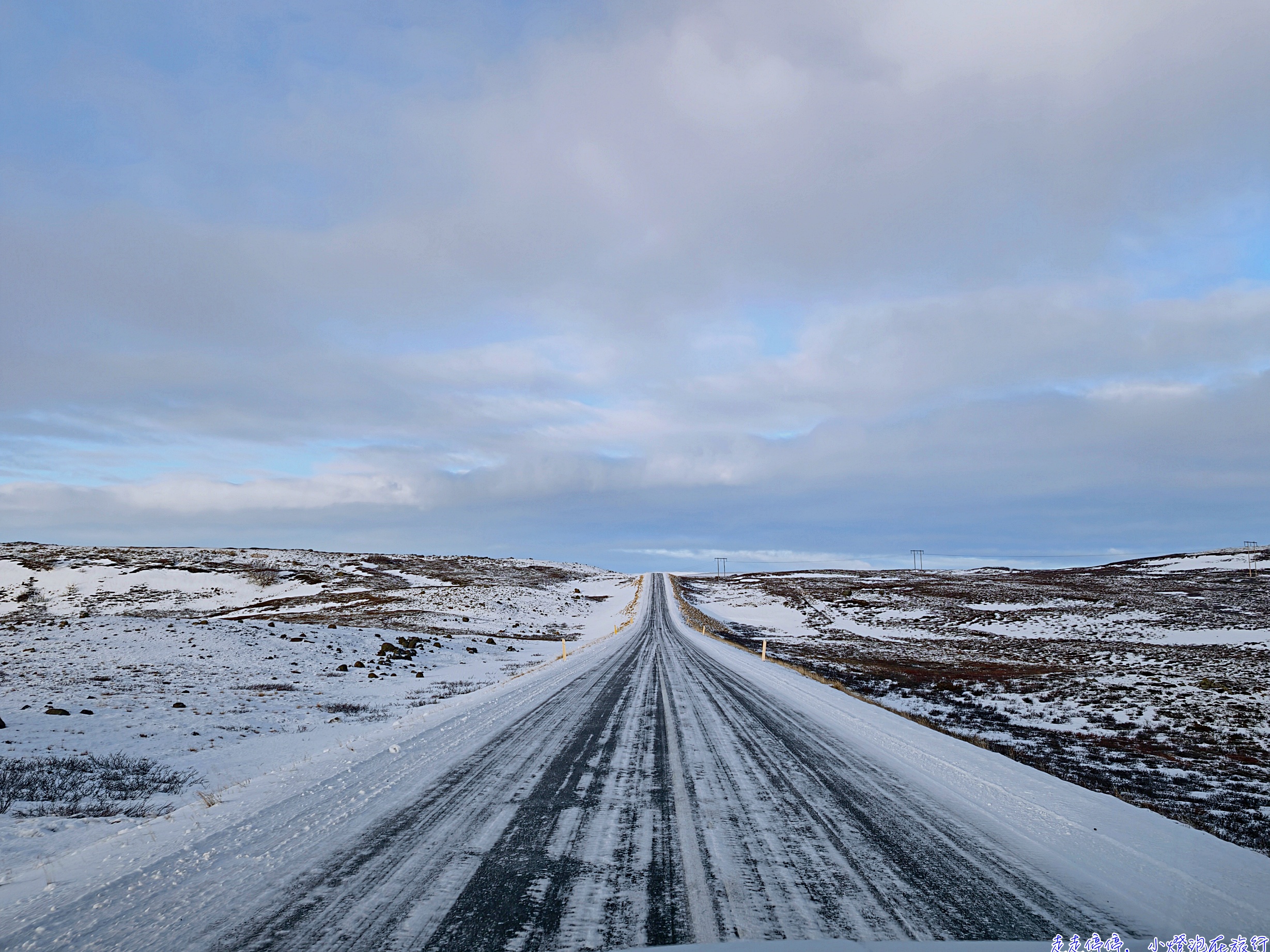 冰島環島親子自駕第八天｜米湖 → 胡薩維克，87號公路冬季超級美景，路上太美哭了！