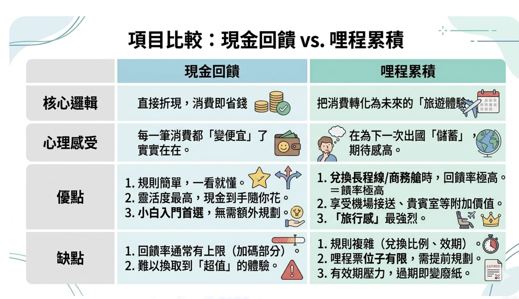 2026 信用卡終極指南（下）：三圖定乾坤！小白新手無腦「現金派」vs. 高階「哩程派」終極決策圖