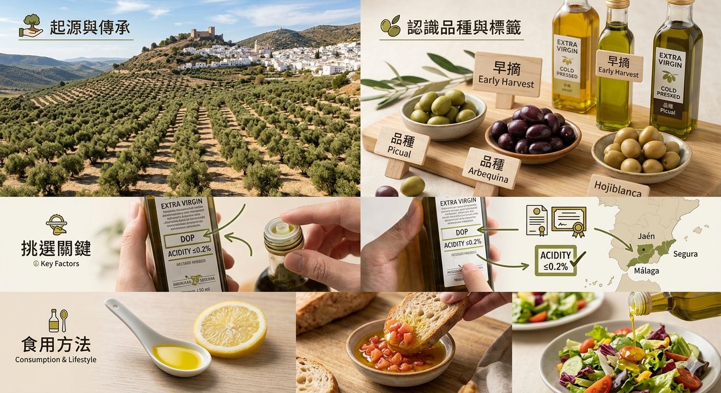 你喝的那瓶橄欖油，是真的橄欖油嗎？西班牙橄欖油怎麼選，帶你從零讀懂這瓶液態黃金