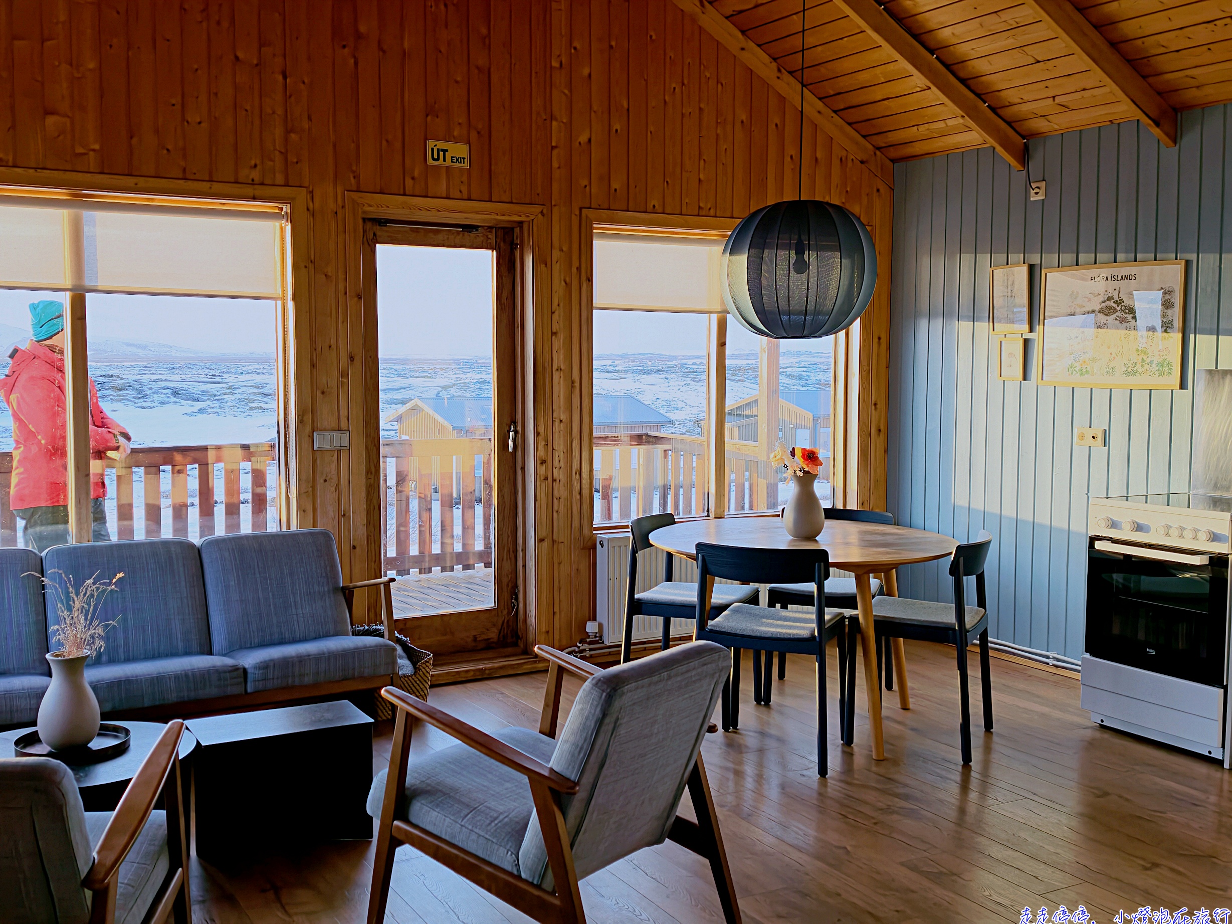 冰島米湖住宿推薦｜Hlíð Cottages 住3晚、每晚都看到極光