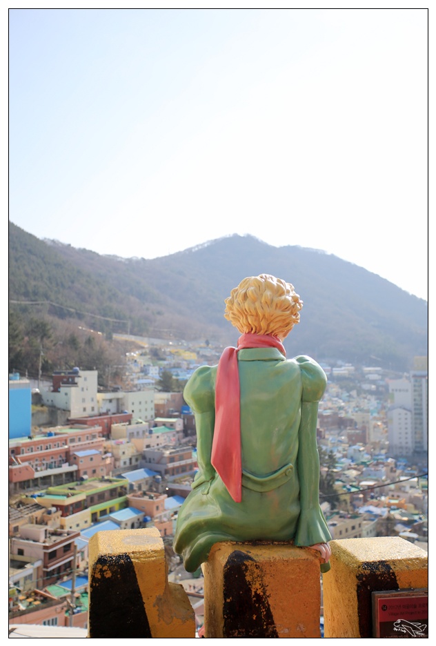 釜山超人氣景點|甘川洞文化村Gamcheon culture village。走一趟藝術村、來一趟與自己的浪漫旅行～完整走跳攻略～
