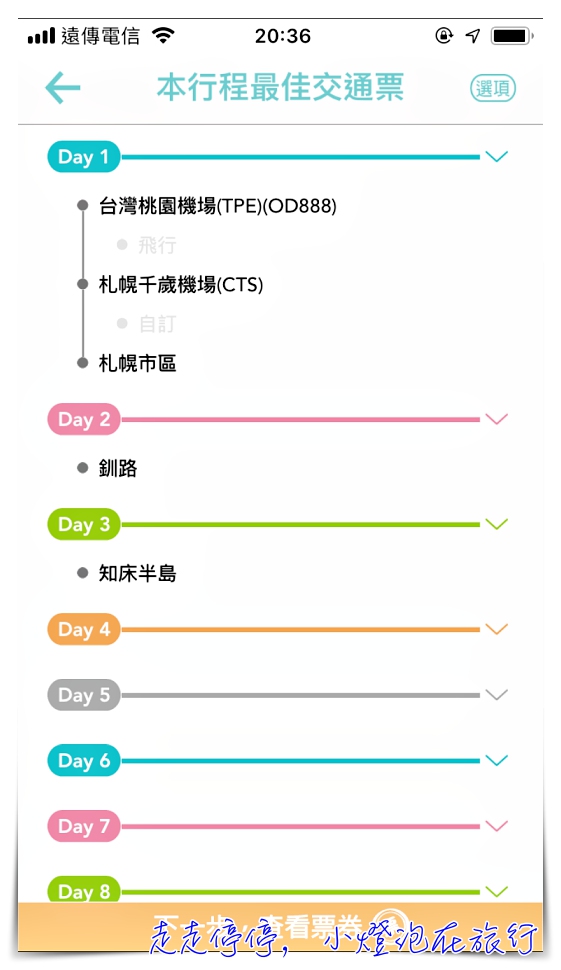 2019全新改版旅行蹤｜自助旅行規劃工具一條龍，更視覺化，整合班機、交通票券（限日本）、行程安排、當地景點體驗等等，所有你在旅行中需要的都在旅行蹤～