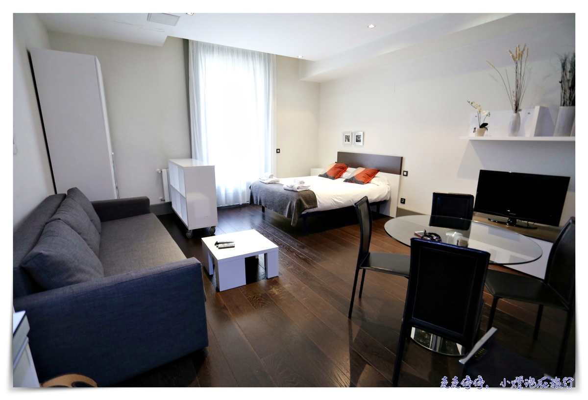 馬德里住宿推薦｜Gran via suite，絕佳位置、生活方便、公寓式套房、親子自由行超方便 @走走停停，小燈泡在旅行