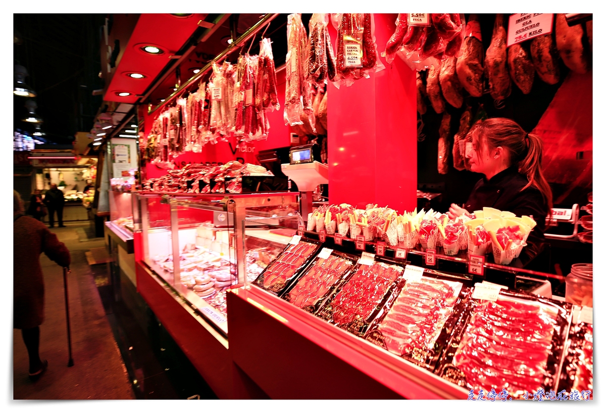 巴塞隆納波格利亞Mercat de la Boqueria市場｜水果、果汁、點心通通豪放好便宜，CNN報導世界十大最新鮮、浮誇市場之一