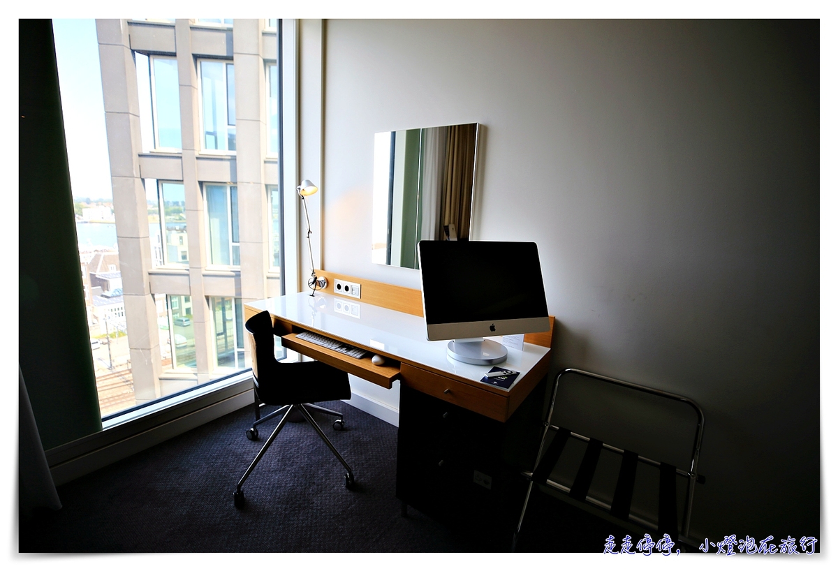 阿姆斯特丹住宿推薦｜中央車站希爾頓逸林酒店，DoubleTree by Hilton Amsterdam Centraal Station~位置好、服務佳、早餐棒、view景讚～