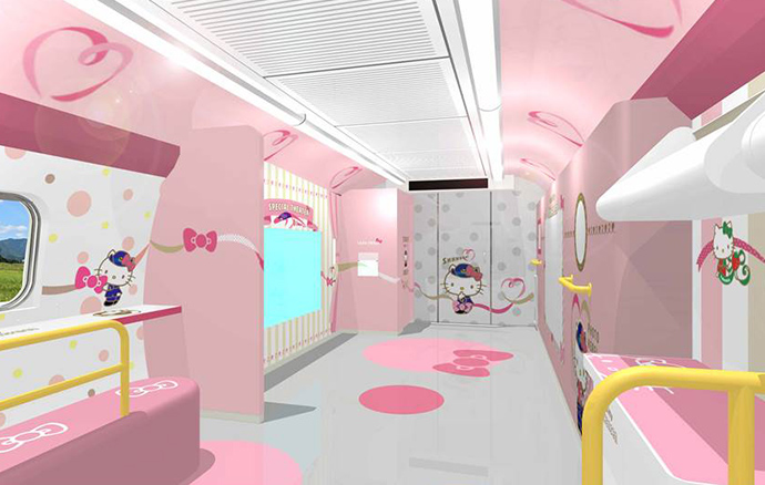 Hello Kitty新幹線即將登場！2018.6.30起往回博多～新大阪區間～西日本旅客鐵道重力出擊！