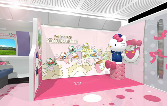 Hello Kitty新幹線即將登場！2018.6.30起往回博多～新大阪區間～西日本旅客鐵道重力出擊！