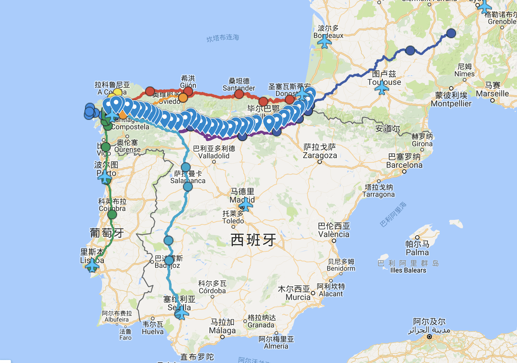 朝聖路線