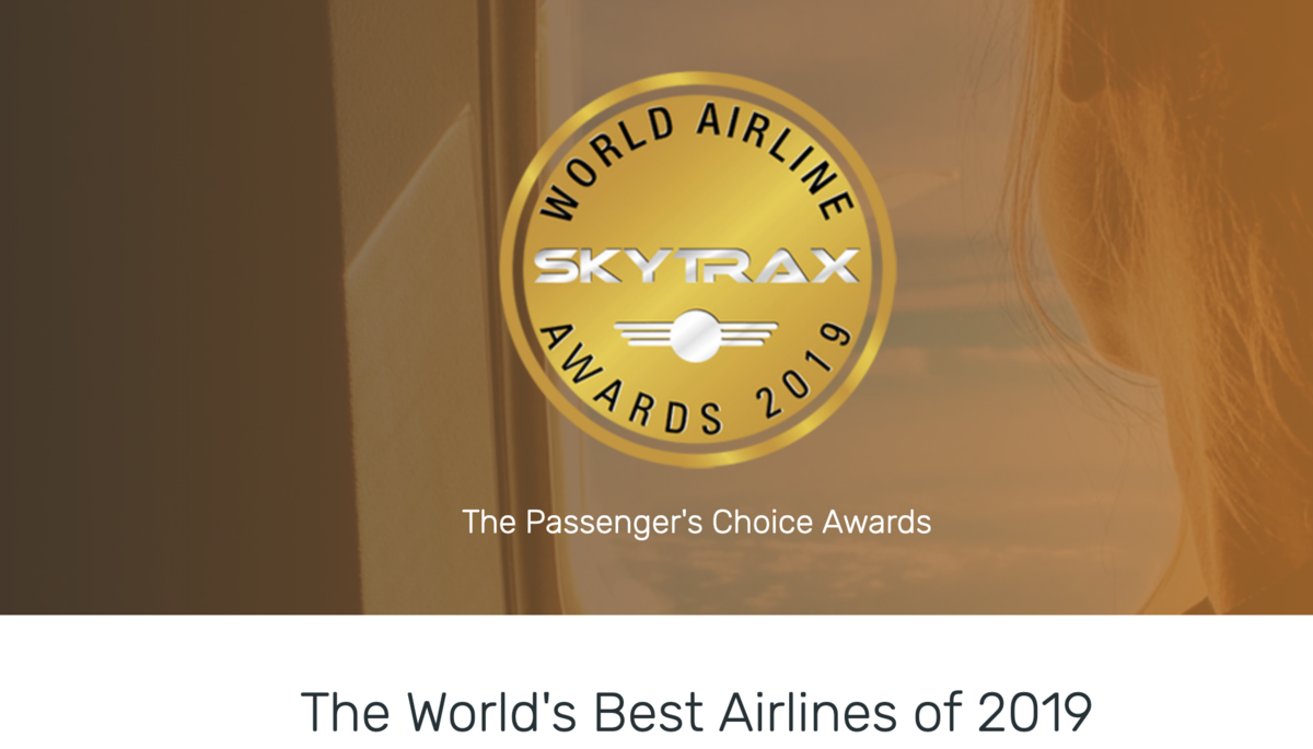 2019skytrax排行出爐｜航空界奧斯卡名次，前100名名單羅列～卡達重回首獎～2019 world&#8217;s best airlines @走走停停，小燈泡在旅行