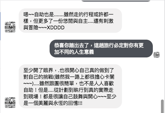 旅行的勇氣｜相信你自己一定做得到！旅行的力量，需要大家共同支持～
