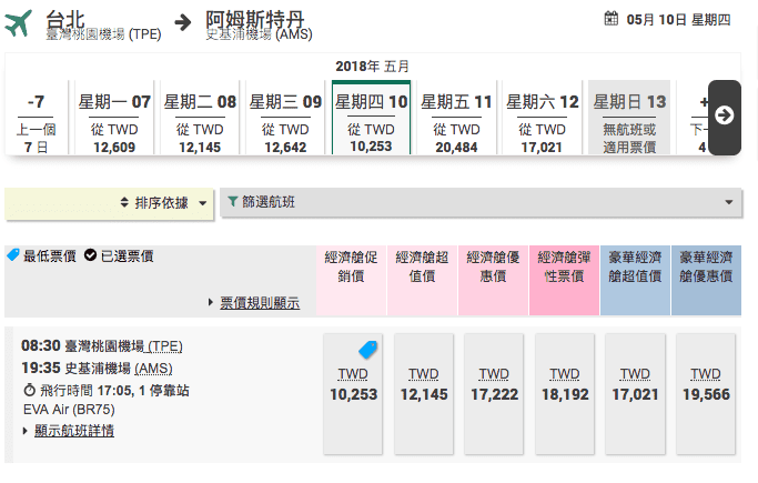 長榮促銷歡送17、喜迎2018！比同票外站出發更划算！（查票日期：106.12.17）長短航線都有優惠～